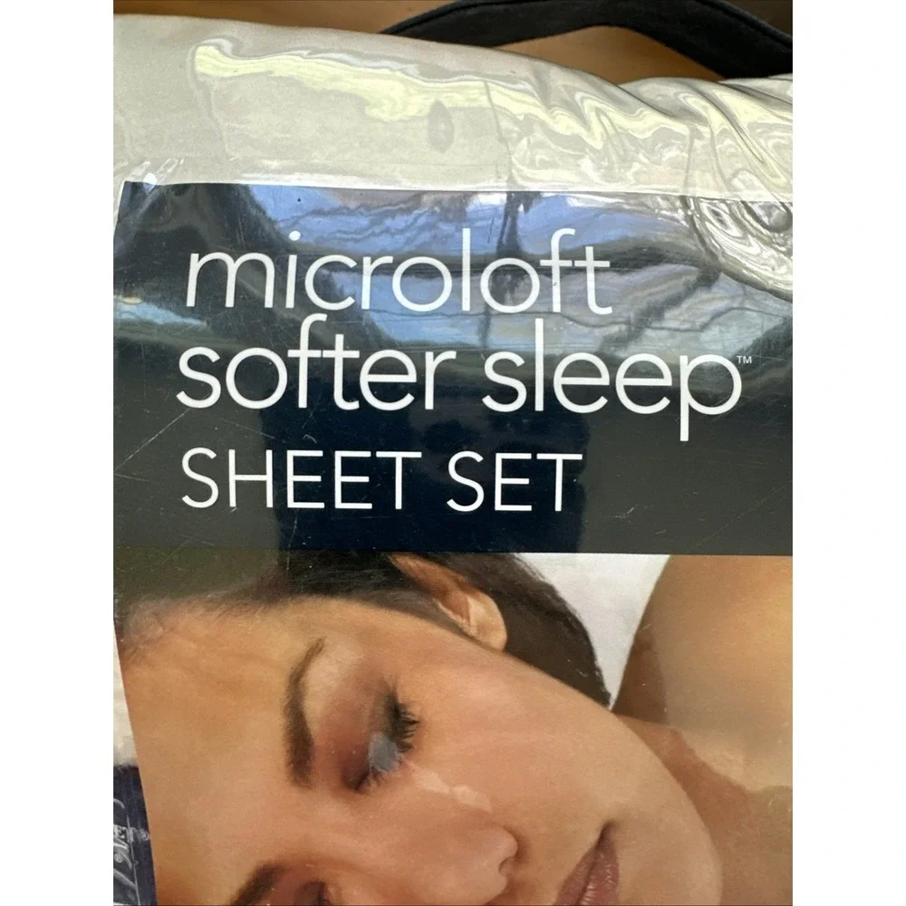 Microsoft Softer Sleep Twin Bed 3 Piece Oversized Twin Deep Sheet Set Dorm